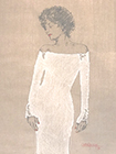 Woman In White Dress
