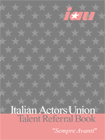 Italian Actors Brochure